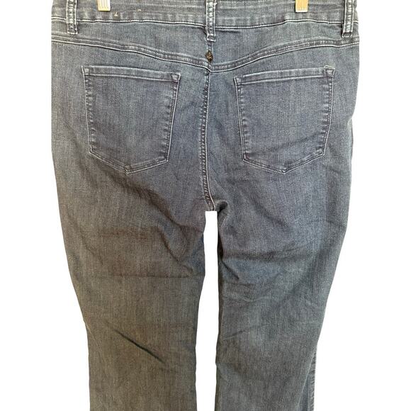 prAna Jada Jeans Women’s Sz 14/32 Mid Rise Boot Cut Dark Wash Blue Denim 1965631 - Picture 4 of 8